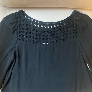 DVF Size 8 Long Sleeve Blouse